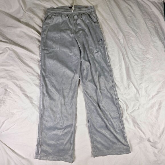 Vintage Perfetto Sportswear Mens Large Silver Athletic Pants Lightweight Casual - Picture 3 of 12